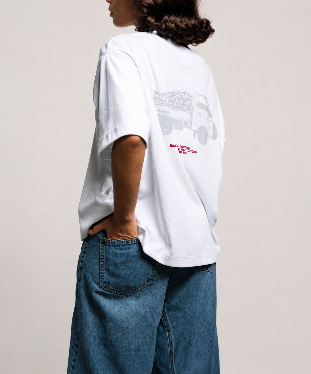 Culture Carrier Oversized Boxy Tee