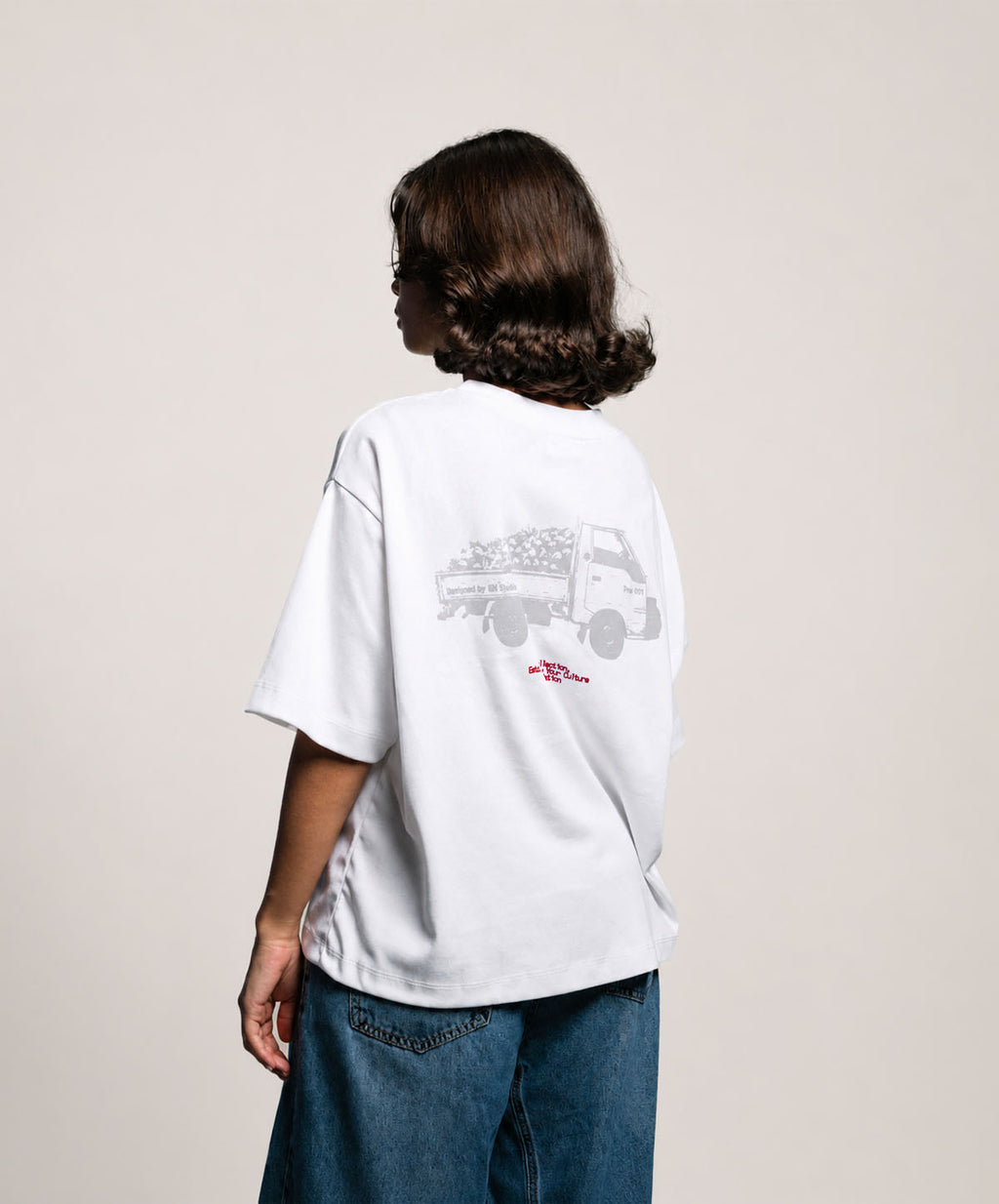 Culture Carrier Oversized Boxy Tee